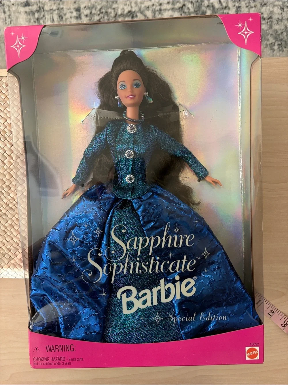 This is the Sapphire Sophisticate Barbie (Special Edition), by Mattel 1997